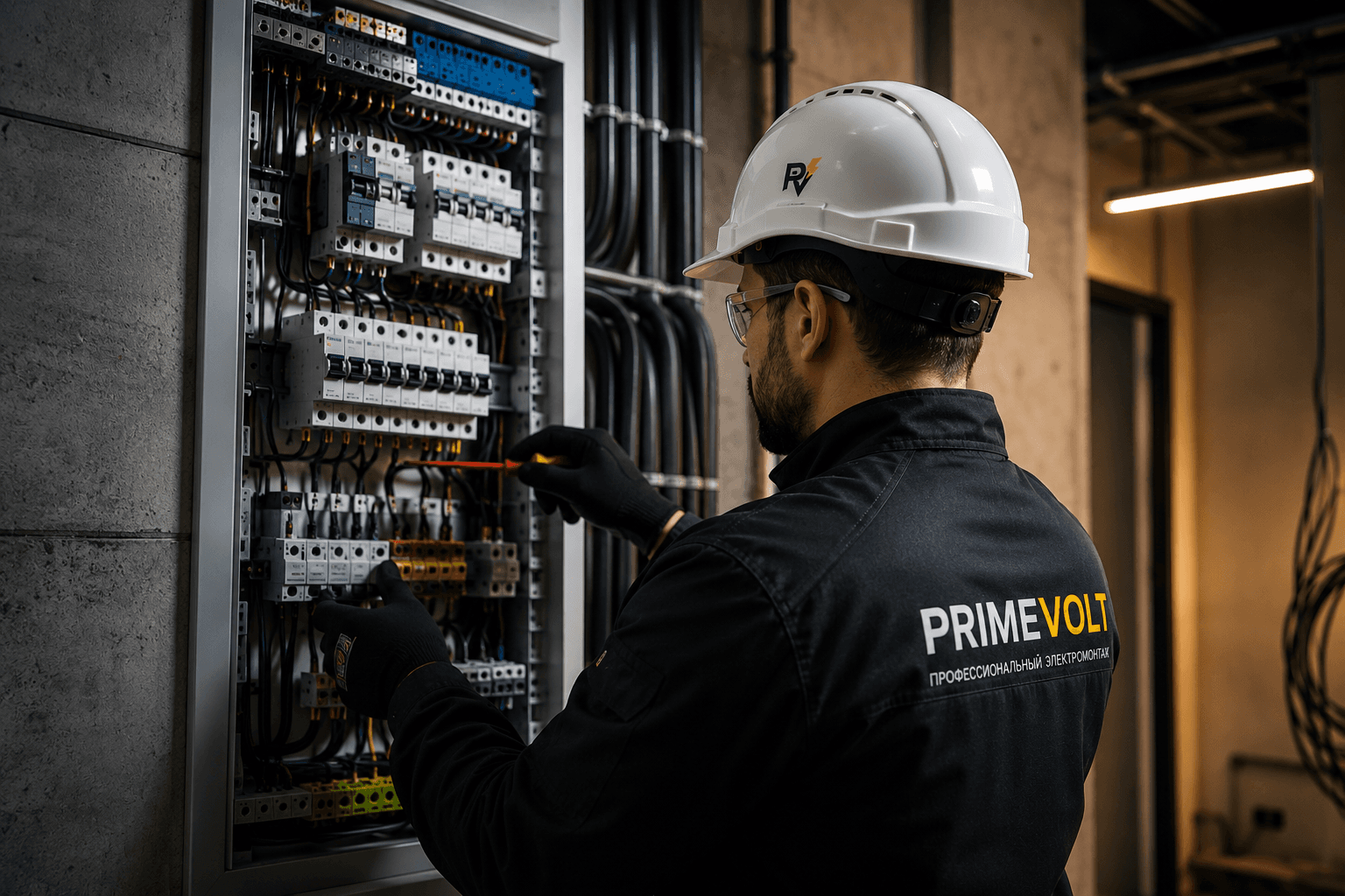 Электромонтаж PrimeVolt